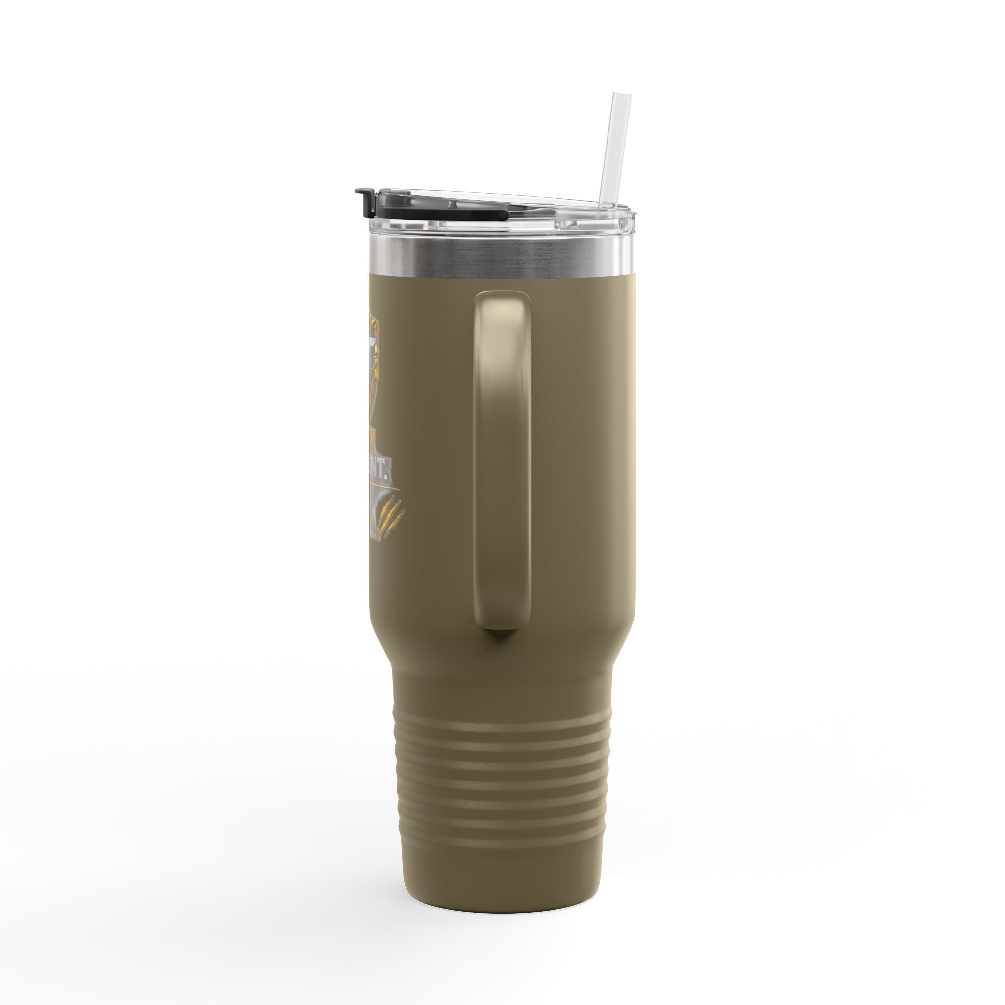 40oz Insulated Travel Mug — Built Different Logo Stainless Steel Tumbler