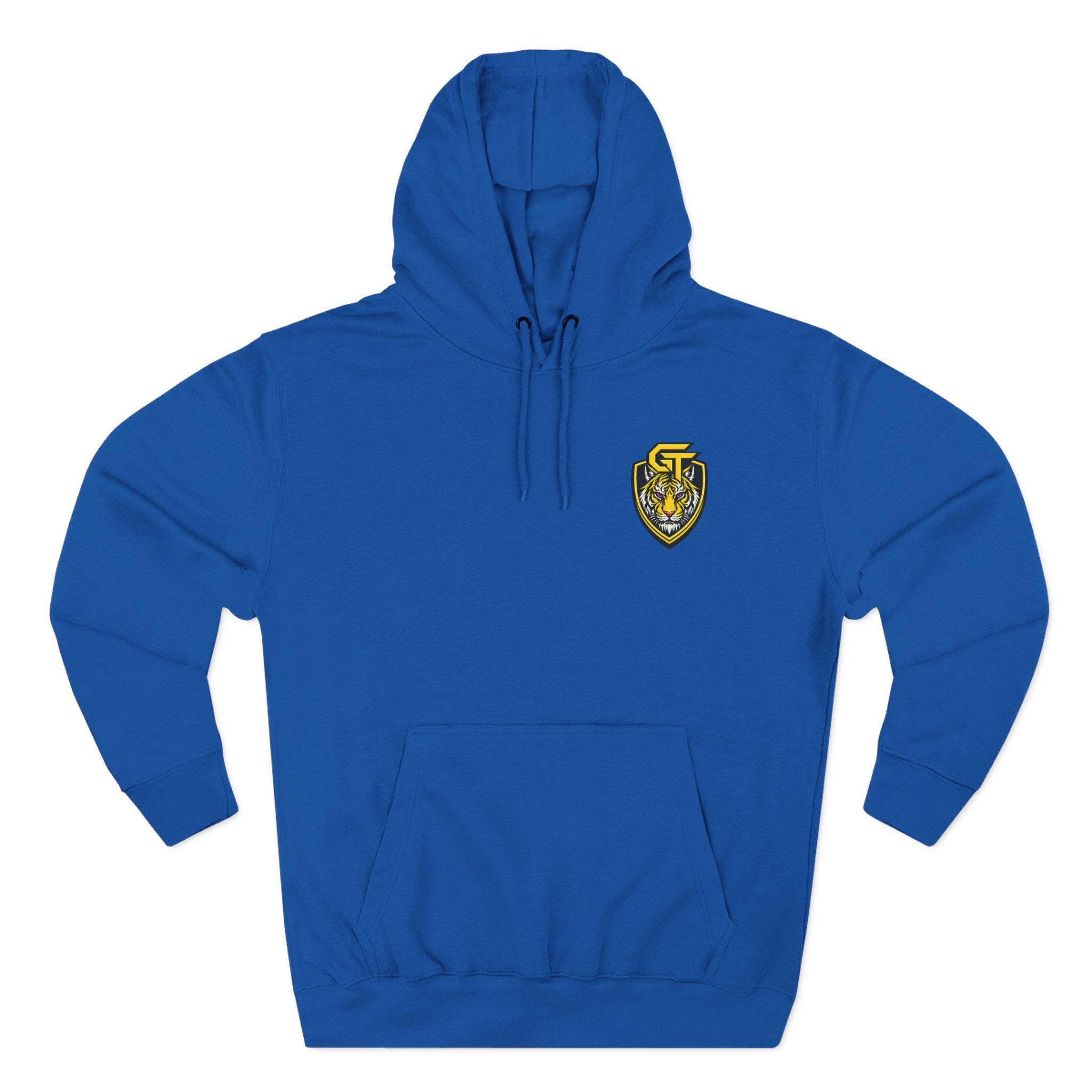 Gemini Tiger Logo Hoodie — Athletic Graphic Fleece Pullover