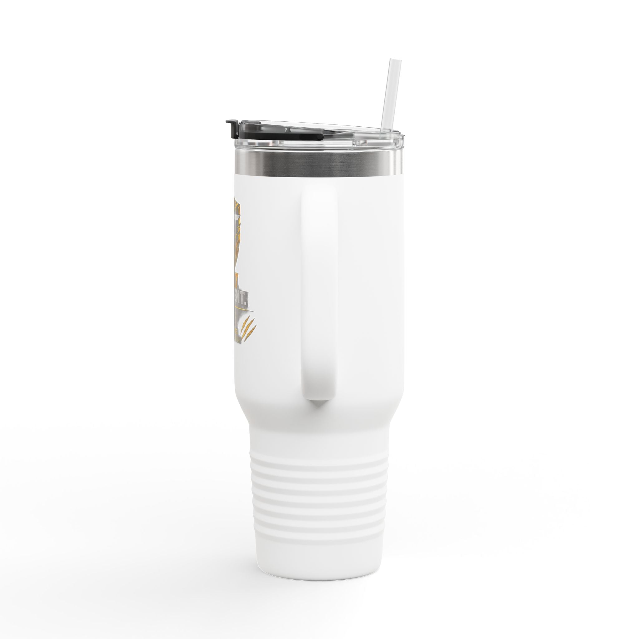 40oz Insulated Travel Mug — Built Different Logo Stainless Steel Tumbler
