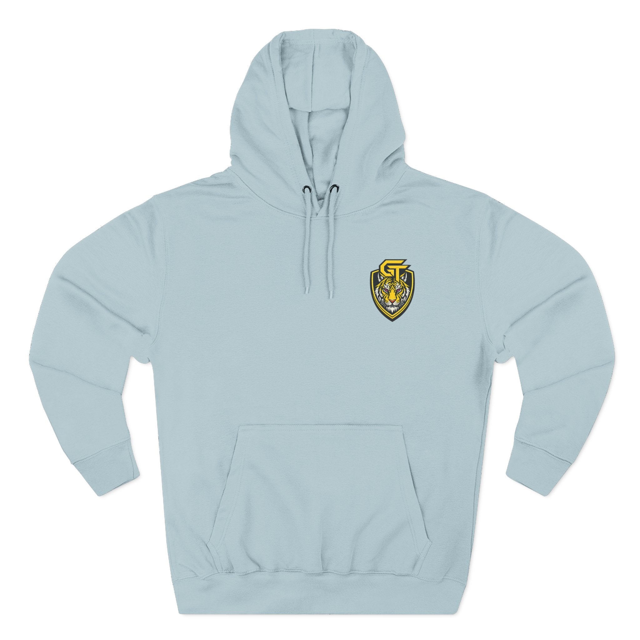 Gemini Tiger Logo Hoodie — Athletic Graphic Fleece Pullover