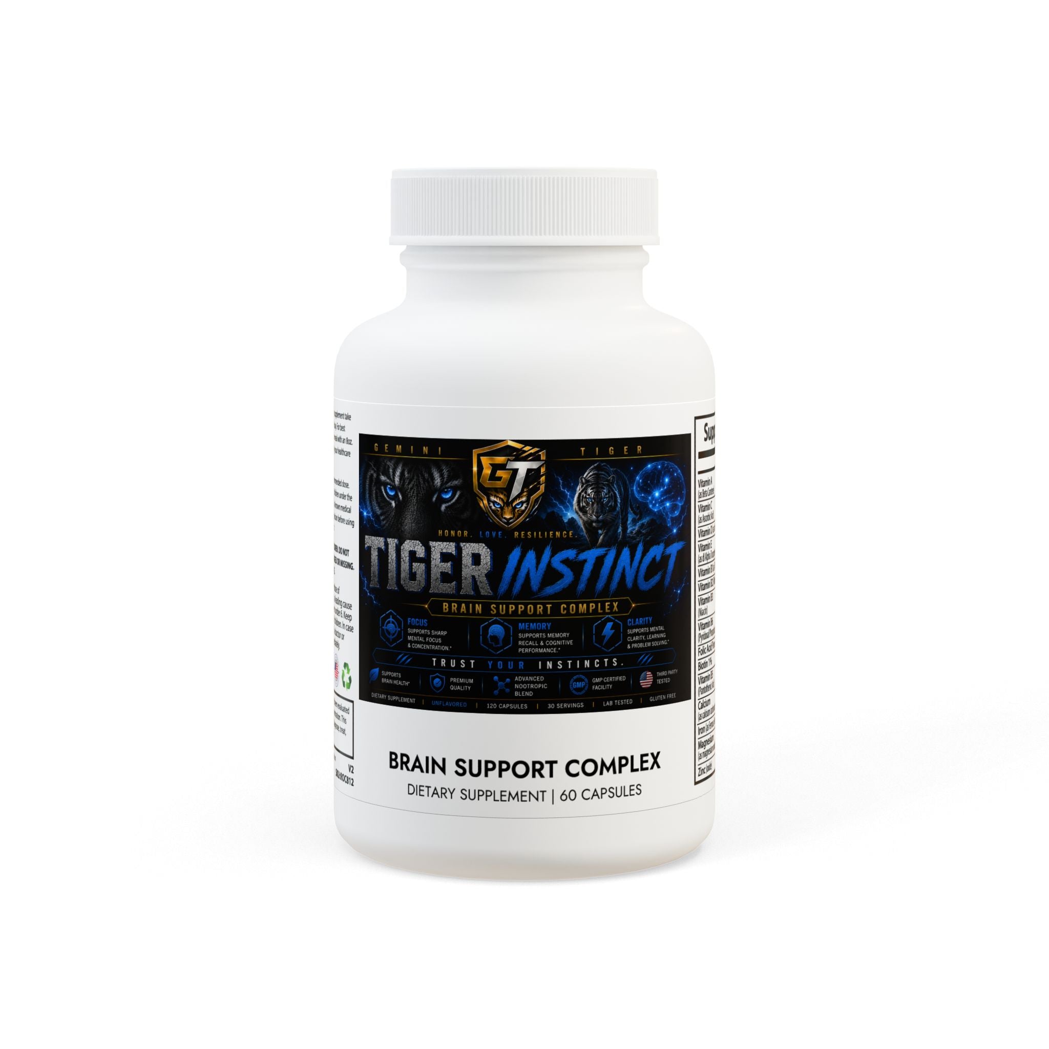 Brain Support Complex Supplement (60 Capsules)