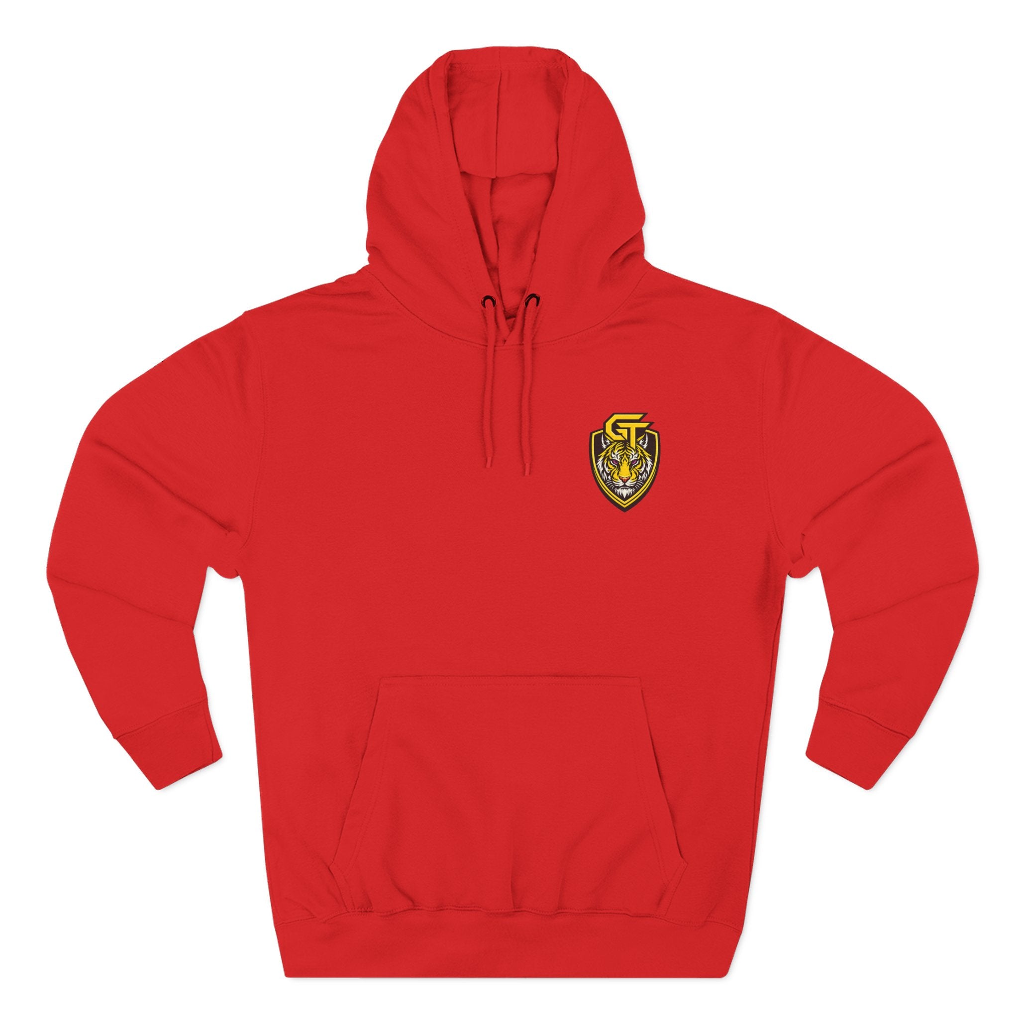 Gemini Tiger Logo Hoodie — Athletic Graphic Fleece Pullover