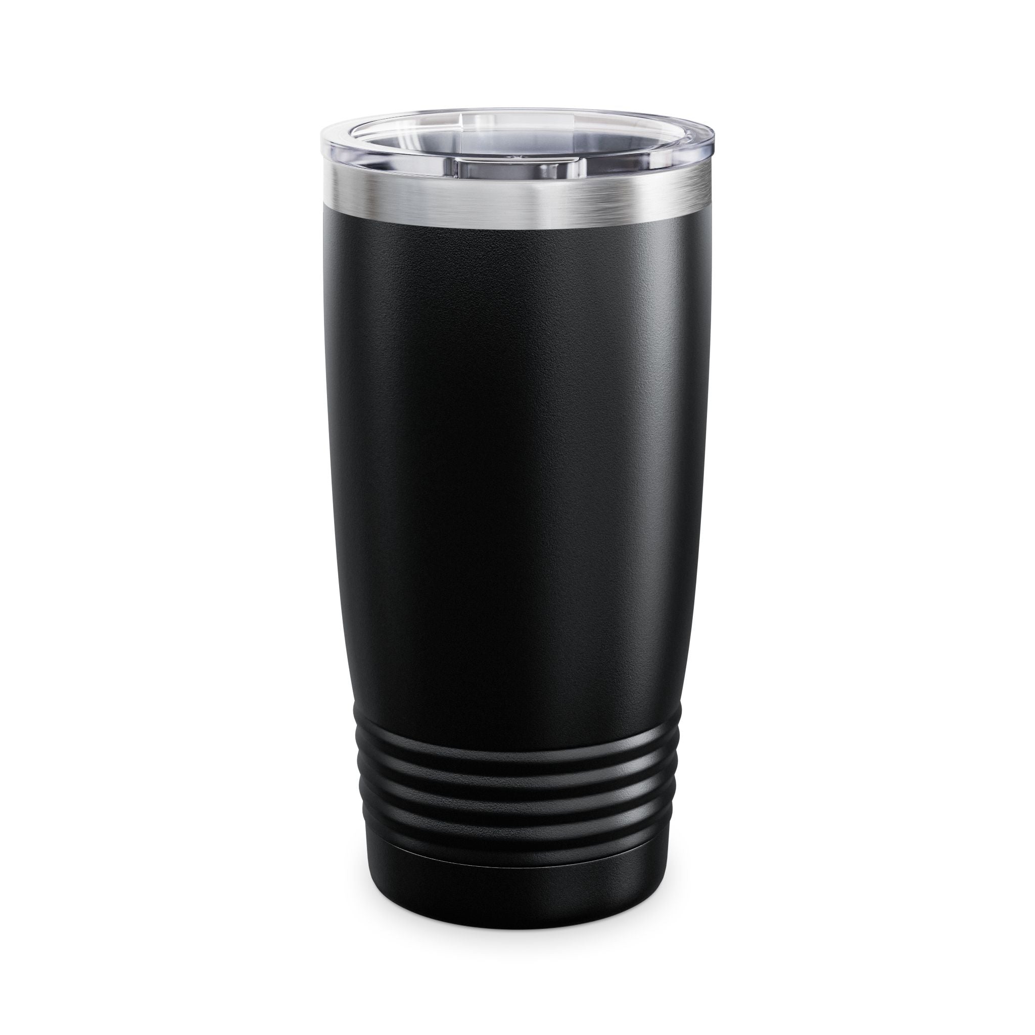 20oz Ringneck Tumbler – "Built Different" Gold Shield Thermal Travel Mug