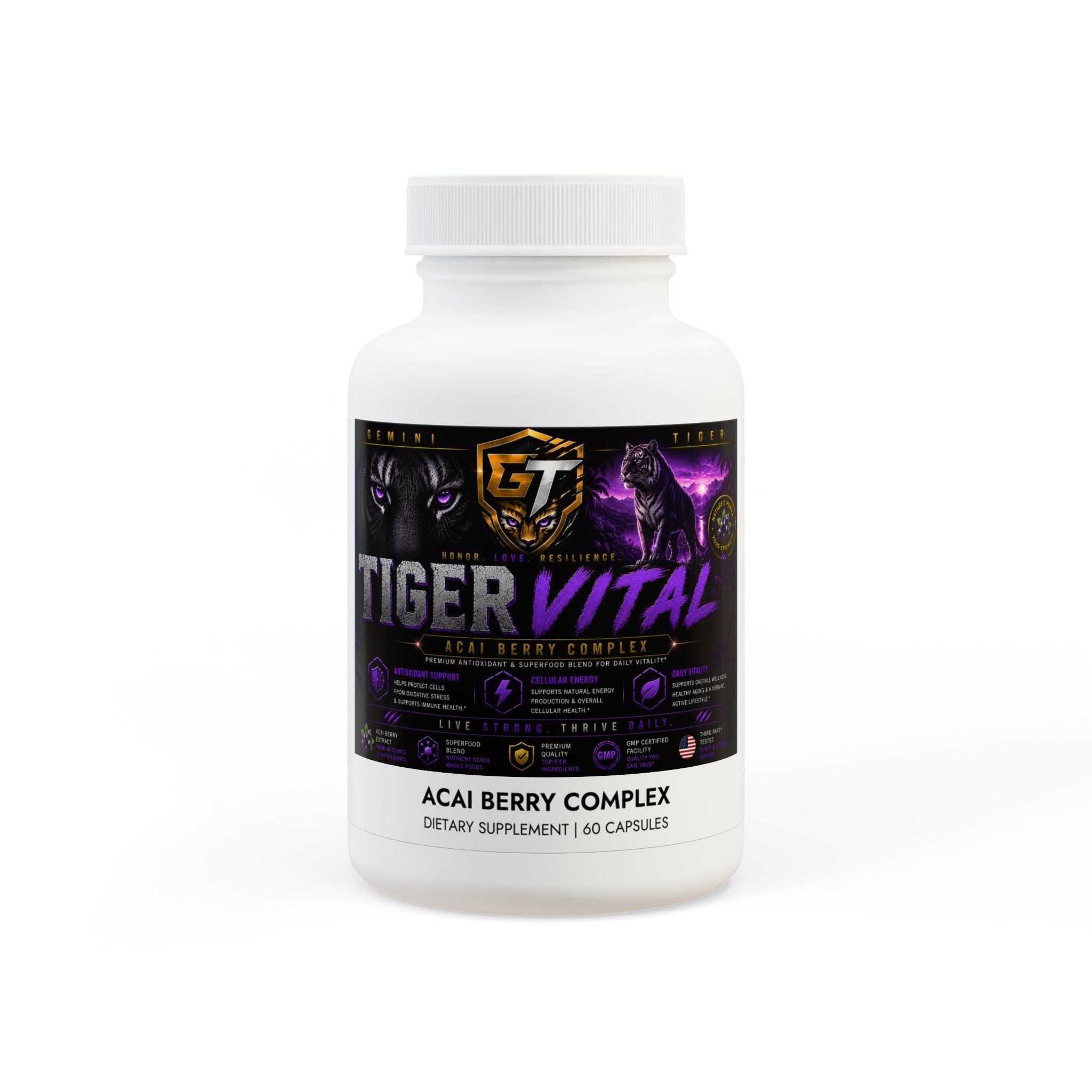 Acai Berry Complex Supplement (60 Capsules)