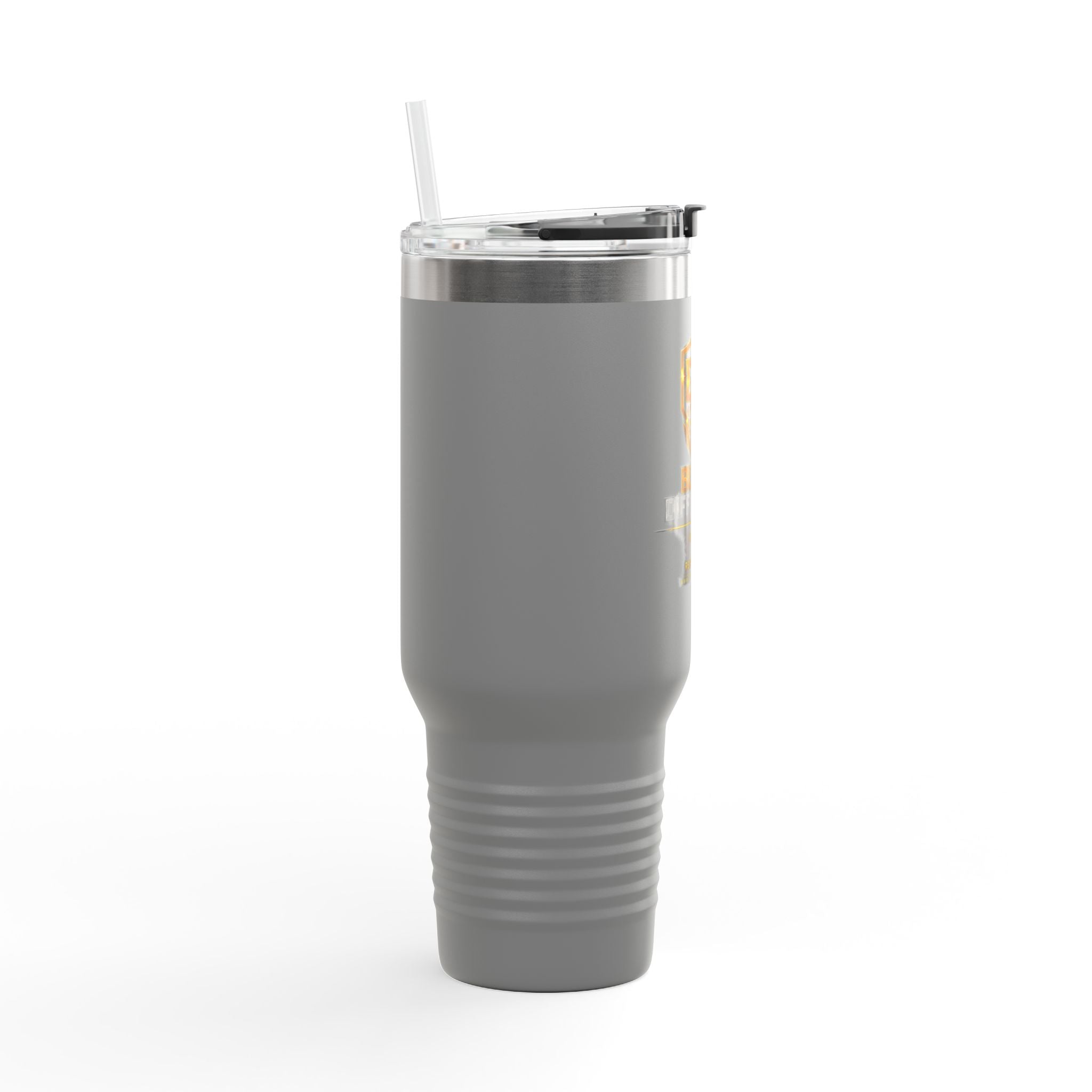 40oz Insulated Travel Mug — Built Different Logo Stainless Steel Tumbler