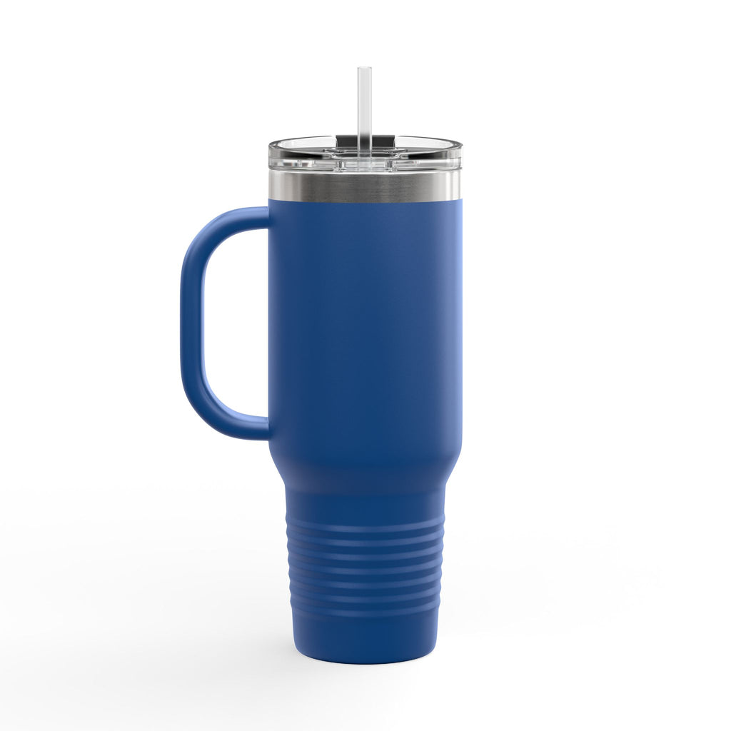 40oz Insulated Travel Mug — Built Different Logo Stainless Steel Tumbler
