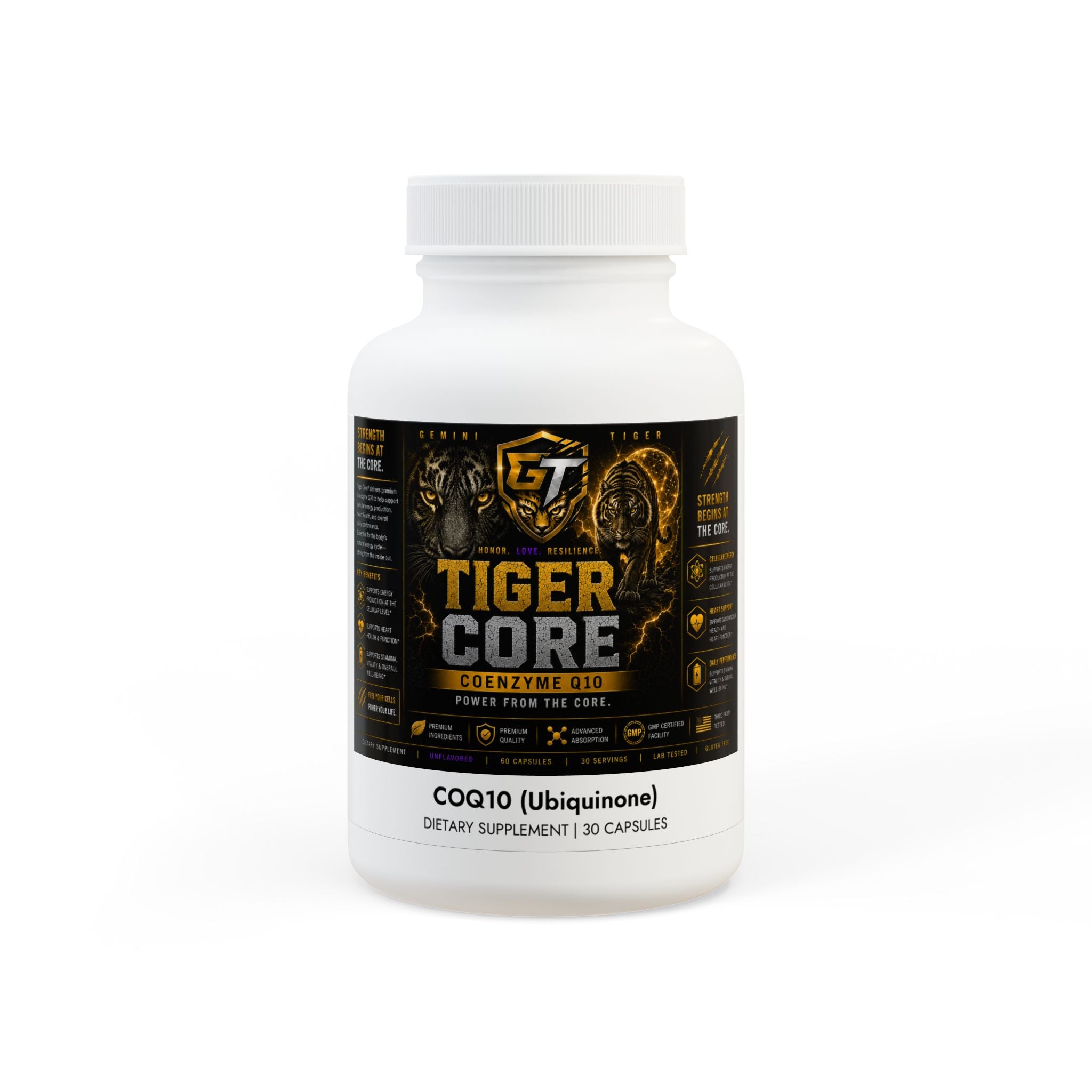 CoQ10 (Ubiquinone) Supplement (30 Capsules)