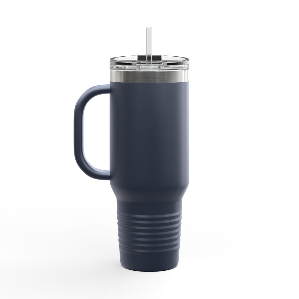 40oz Insulated Travel Mug — Built Different Logo Stainless Steel Tumbler