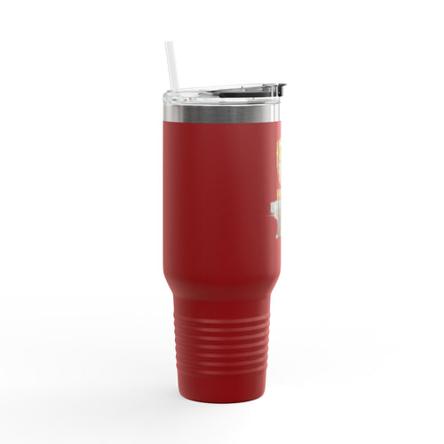 40oz Insulated Travel Mug — Built Different Logo Stainless Steel Tumbler