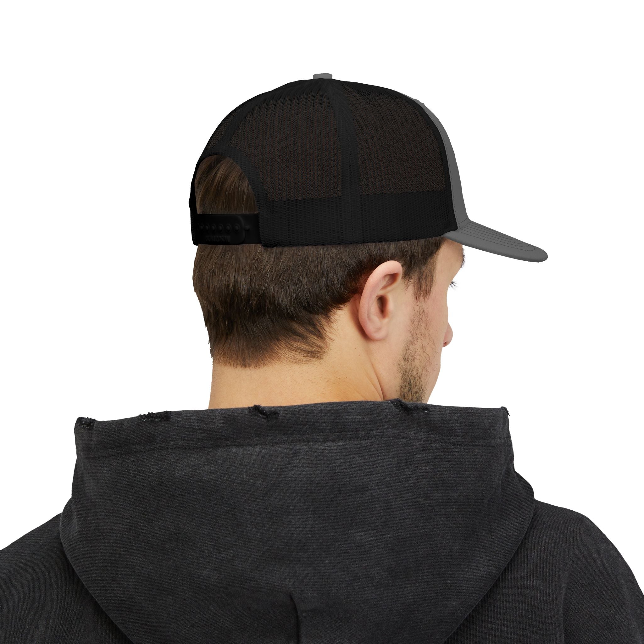 Gemini Tiger Snapback Trucker Hat — Dual-Element Tiger Design