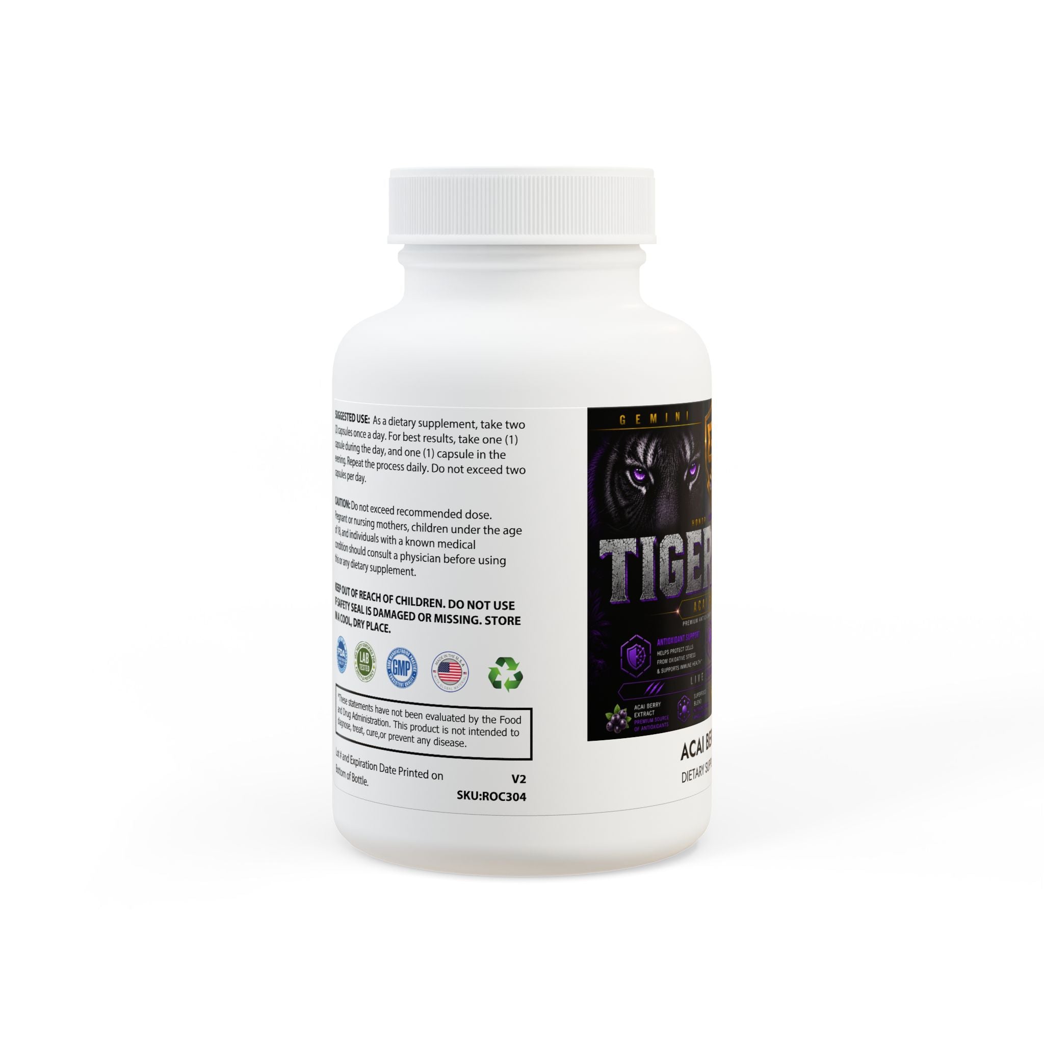 Acai Berry Complex Supplement (60 Capsules)