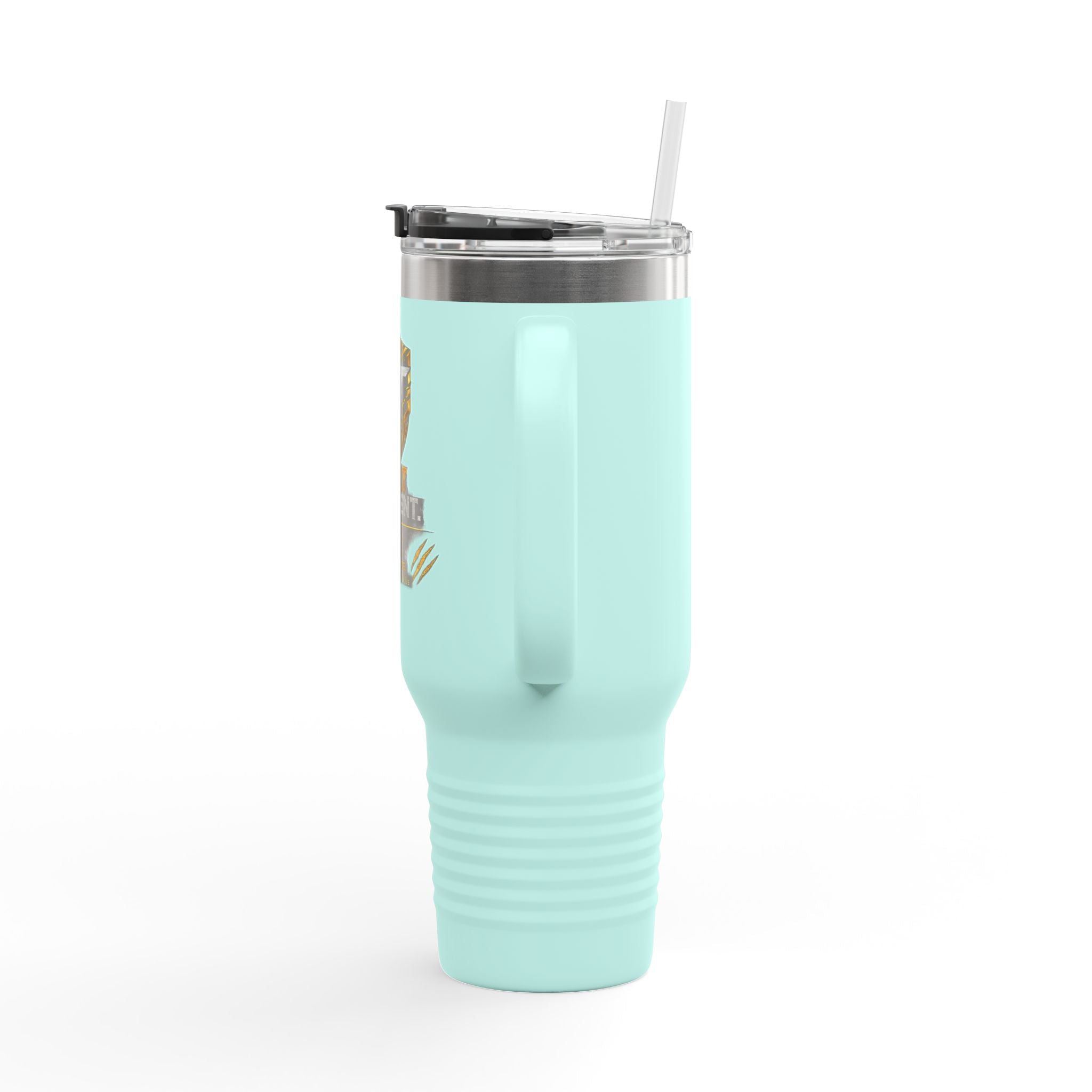 40oz Insulated Travel Mug — Built Different Logo Stainless Steel Tumbler