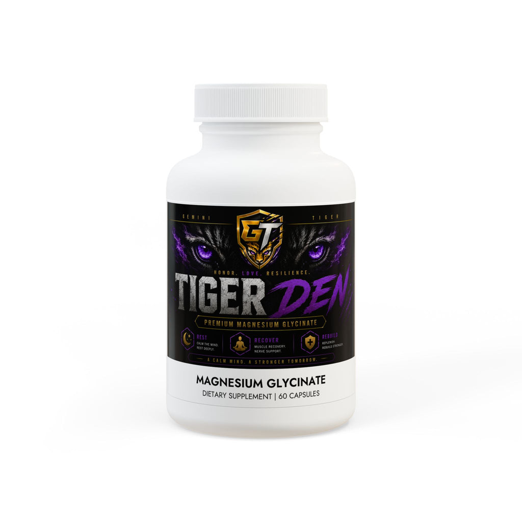 Magnesium Glycinate Supplement (60 Capsules)