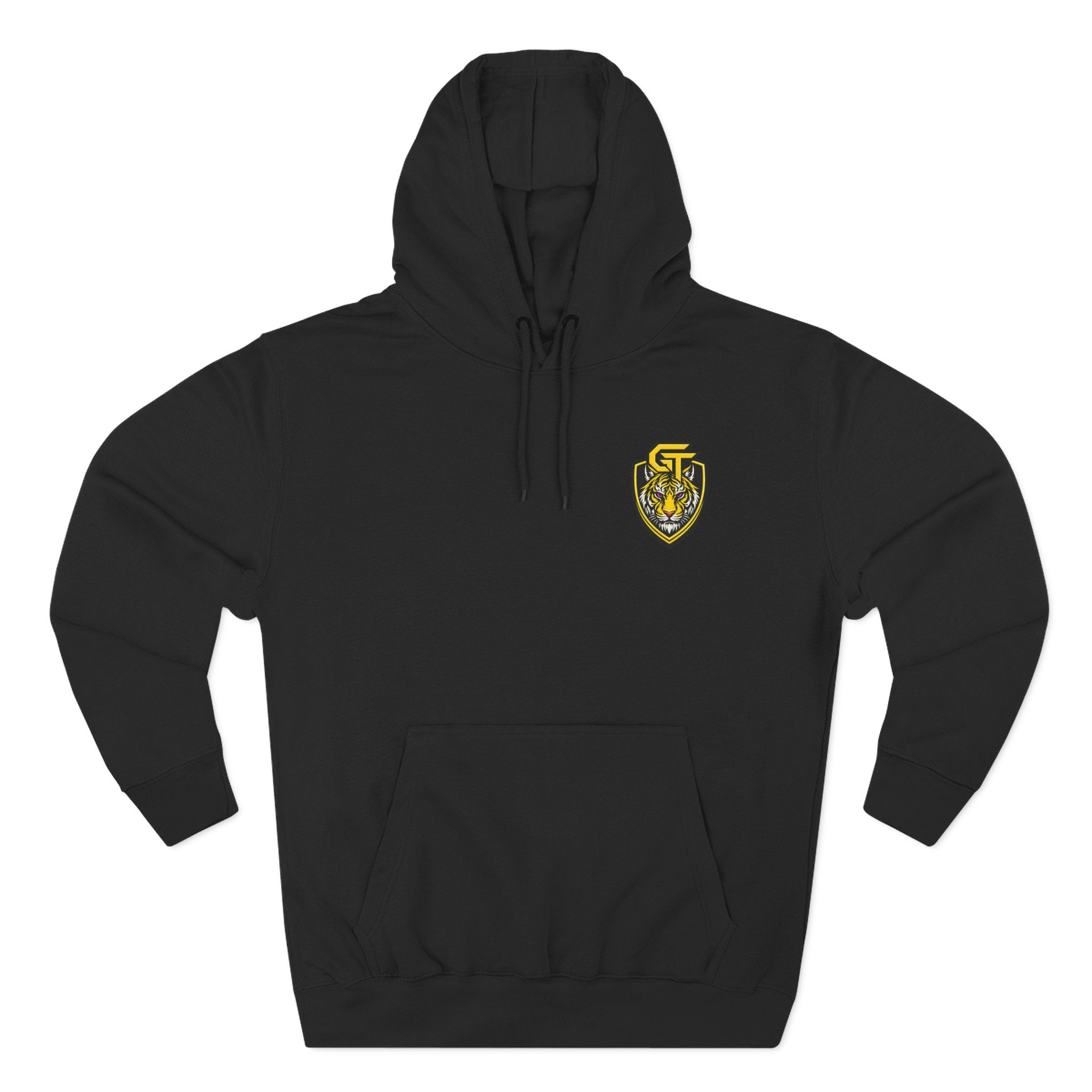 Gemini Tiger Logo Hoodie — Athletic Graphic Fleece Pullover