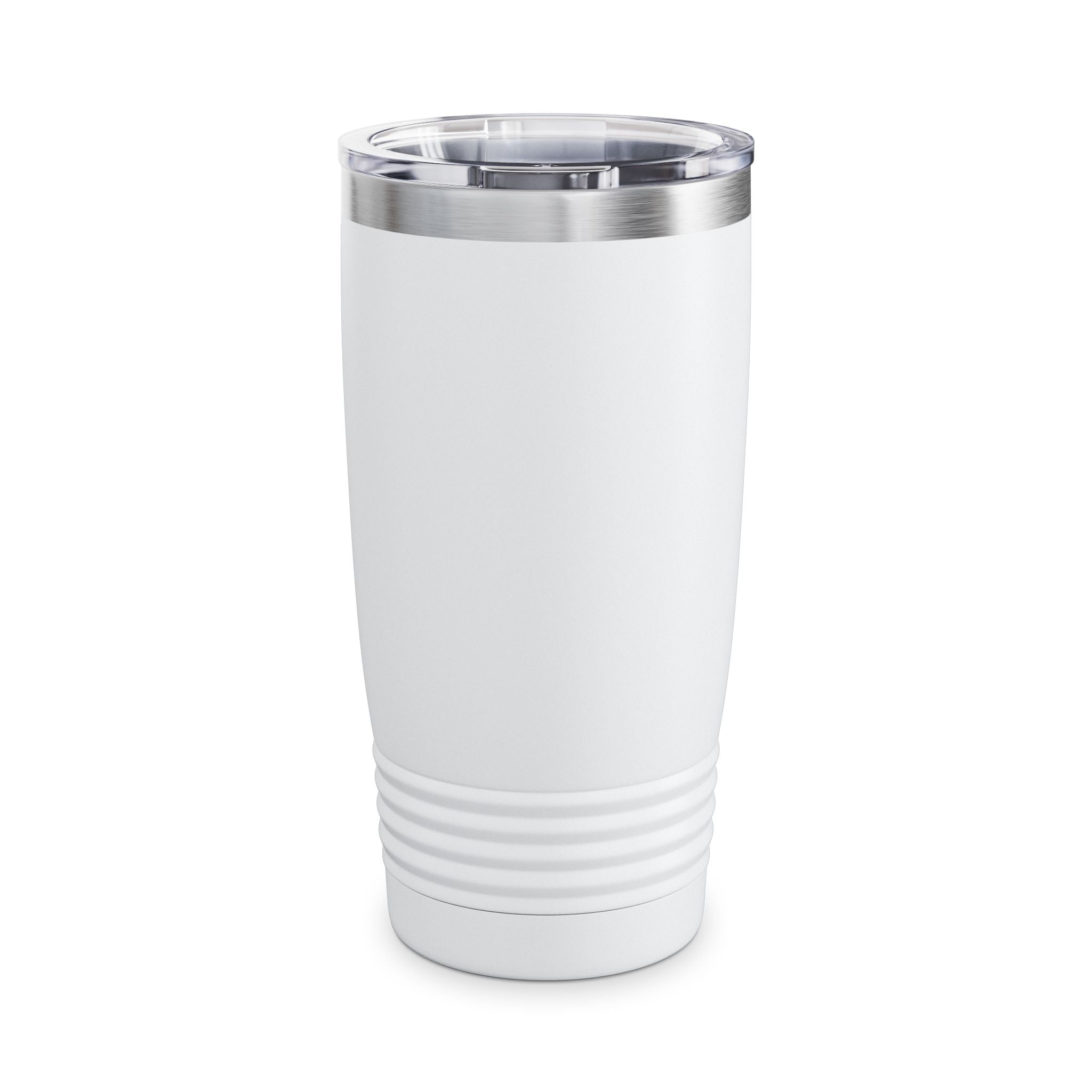 20oz Ringneck Tumbler – "Built Different" Gold Shield Thermal Travel Mug