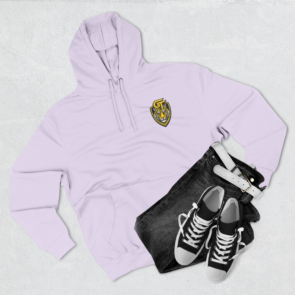 Gemini Tiger Logo Hoodie — Athletic Graphic Fleece Pullover